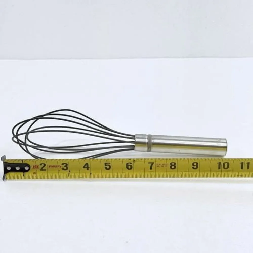 Pampered Chef Silicone Balloon Whisk Kitchen Utensil Stainless Steel EXCELLENT